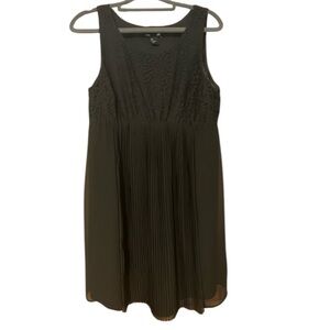 H&M‎ Maternity Cocktail Dress Black Lace and chiffon small